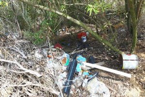 Agrigento, bosco pieno di immondizia: la denuncia dell'Ass. "La Passeggiata degli Dei"