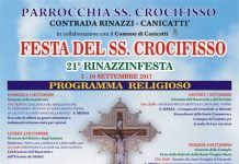 Canicattì, domenica 3 settembre inizia “Rinazzi in festa”