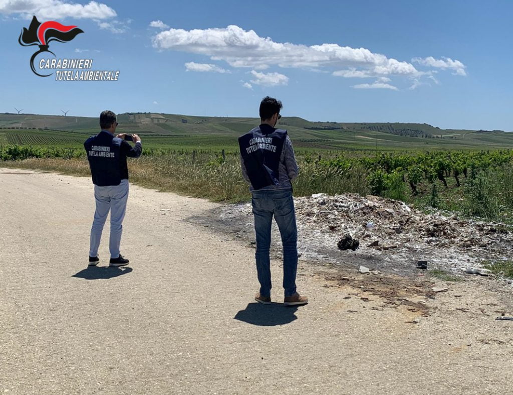Ravanusa, controlli attività produttive e industriali: sequestrata una discarica (Foto)