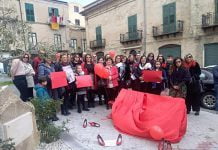 Canicattì, inaugurata la 2ª panchina da parte dell’Ass. “La forza delle donne”