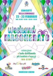 Canicattì, tutto pronto per il weekend mascherato per i bambini della città