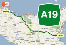 Sicilia, chiusura A19 Palermo - Catania