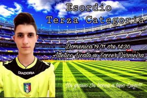 L'arbitro Luigi Canicattì esordisce in terza categoria.