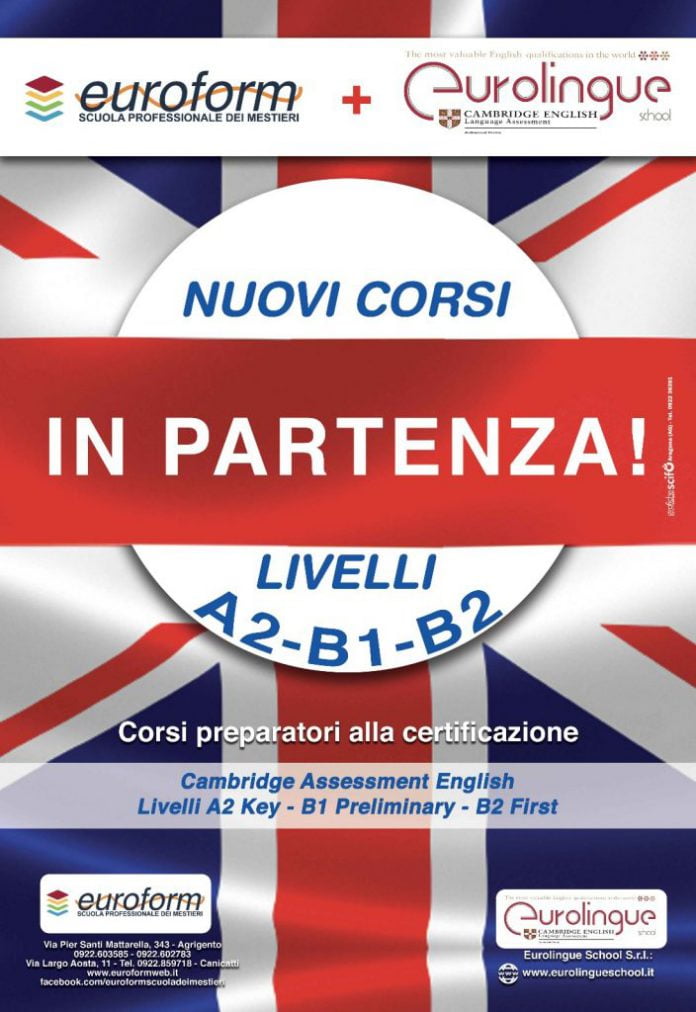 Corsi lingua Inglese Euroform