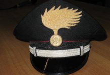 Commemorazione maresciallo Vaccaro, medaglia d'oro al valore.