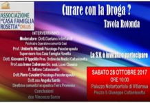Caltanissetta, incontro sul tema “Curare con la Droga?” Curare con la droga