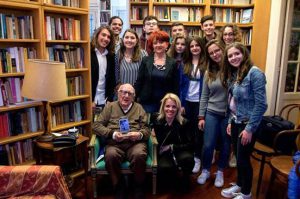 Lo scrittore Andrea Camilleri