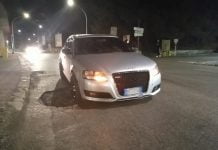 Canicattì, denuncia comune per buca non segnalata