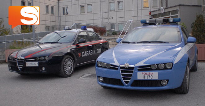 Carabinieri e Polizia Carabinieri e polizia arrestano due ladri