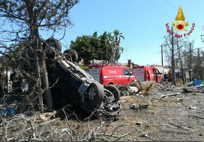 Incidente stradale: Suv contro albero a Catania, sei minorenni feriti