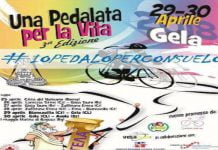 Gela, tutto pronto per l’evento “Una pedalata per la Vita” di giorno 29 e 30 Aprile