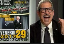 Canicattì, club Juve: questa sera cena con Claudio Zuliani di Jtv Club Juve, incontro con Claudio Zuliani