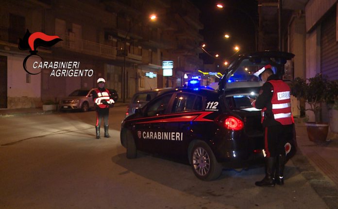 Controlli dei Carabinieri Agrigento