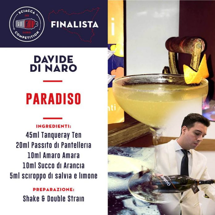 Davide Dinaro, BootCamp Barman Experience