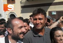 Di Battista a Santa Caterina Villarmosa per sostenere il Sindaco.