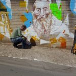 Canicattì, murales dedicato al venerabile padre Gioacchino La Lomia: opera di Gioacchino Di Caro (Foto)