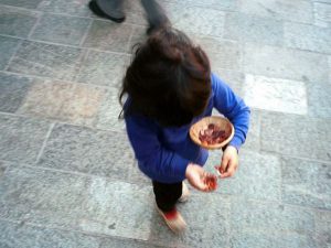Elemosina bambini