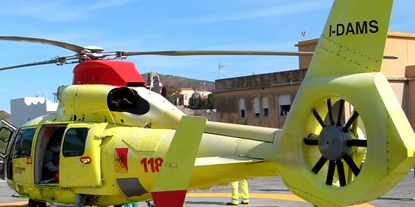 Elisoccorso 118 Sicilia Incidente stradale Vittoria