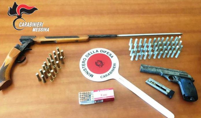 Messina, trovate armi e droga, arresto