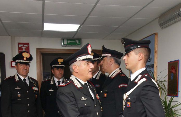 Il comandante della legione carabinieri Sicilia in visita nella caserma di Monreale