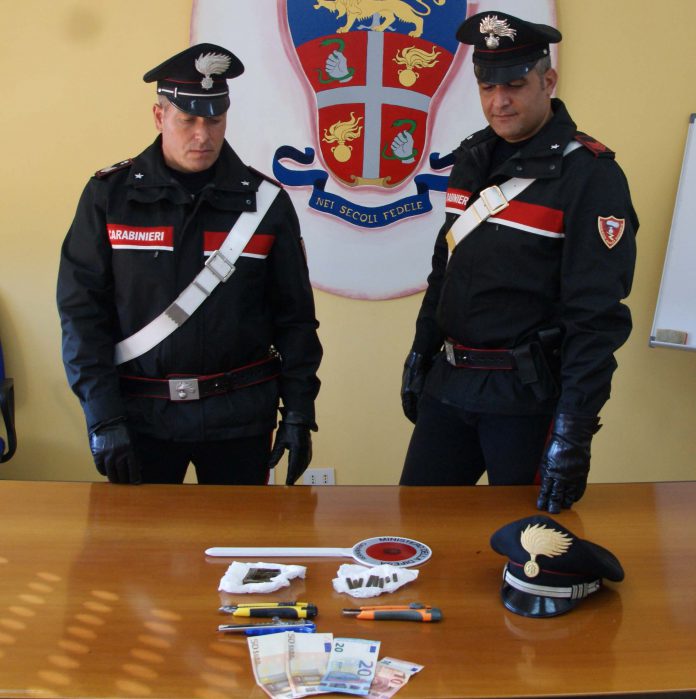 Carabinieri Sciacca In manette pusher ospite della cooperativa “Quadrifoglio”.