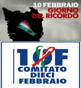 Giornata del ricordo, iniziative comitato 10 febbraio