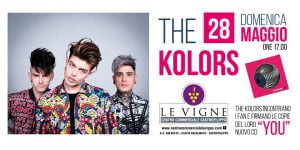La band vincitrice di "Amici" 2015 ospite al centro commerciale Le Vigne di Castrofilippo(Ag)