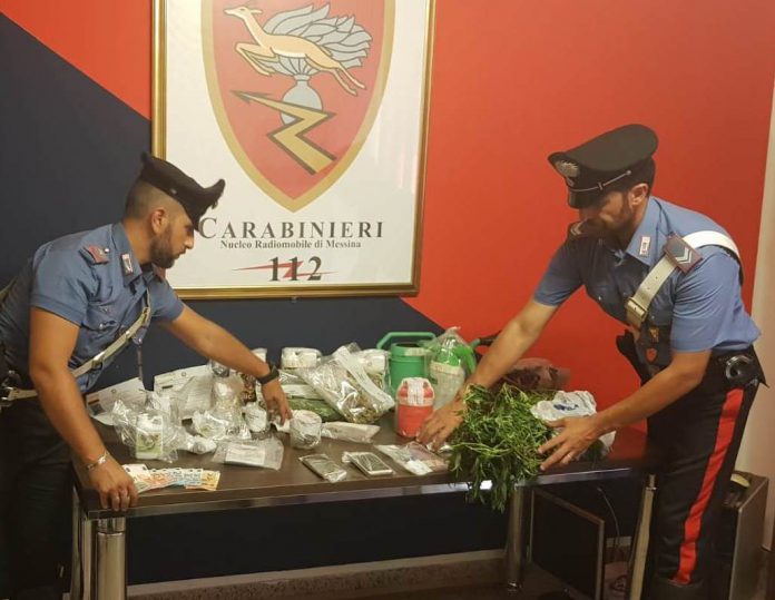 Messina, droga negli slip. Arresti giovani
