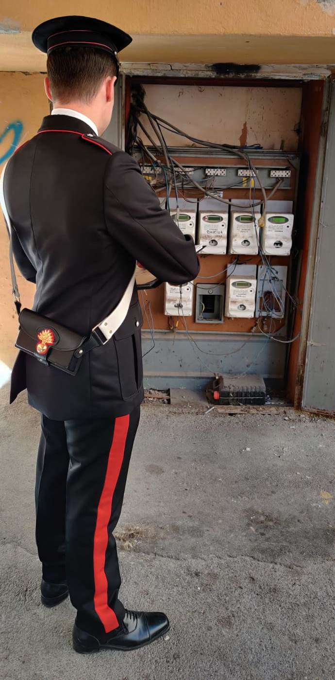 Palermo, furti di energia elettrica Palermo, furti di energia elettrica