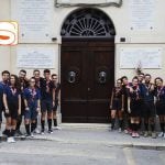 Canicattì, senso civico: il gruppo scout Canicattì 1 restaura il portone del Palazzo di città (Foto)