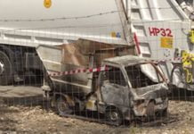 Canicattì,Incendio-autocompattatori