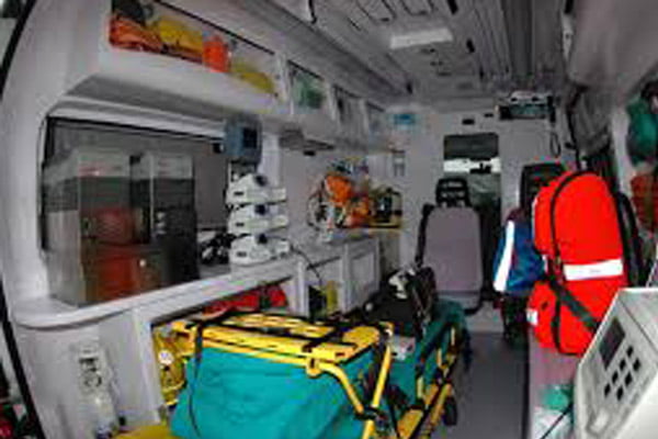 Interno ambulanza