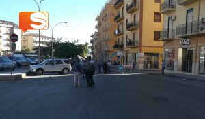 Lavori in via La Carrubba