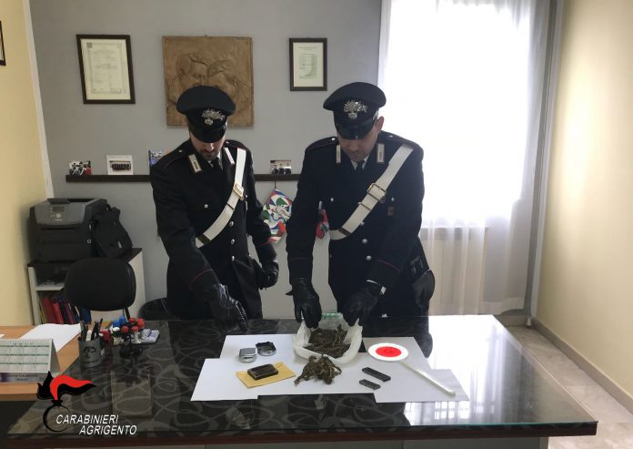 Ravanusa, arrestato 33enne per droga