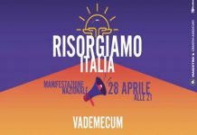 Manifestazione risorgiamo Italia