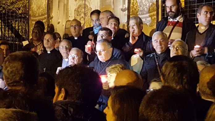 Agrigento, in centinaia alla marcia per la Cattedrale