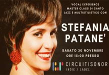 Canicattì,Masterclass con Stefania Patanè