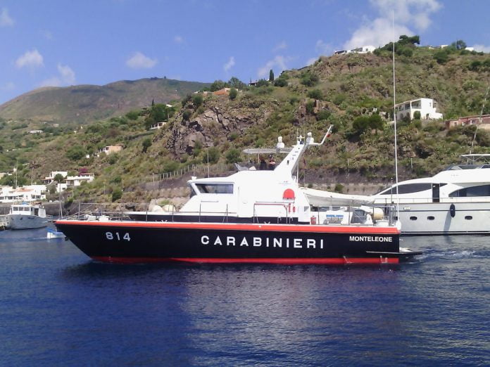 Lipari, Motovedetta-Monteleone