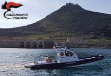 Favignana, inaugurato nuovo battello dei carabinieri