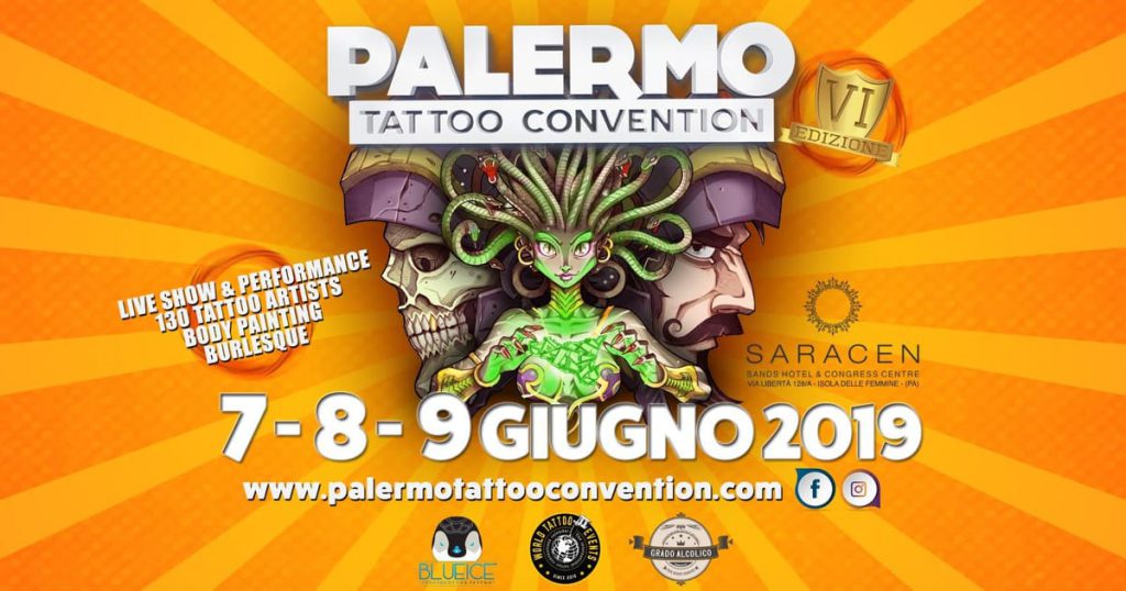 Sicilia, VI° edizione della Palermo Tattoo Convention