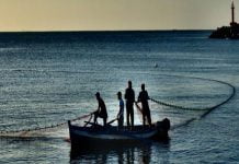 Sequestro rete da pesca