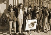 Studenti Casterltermini contro la cacca di cane