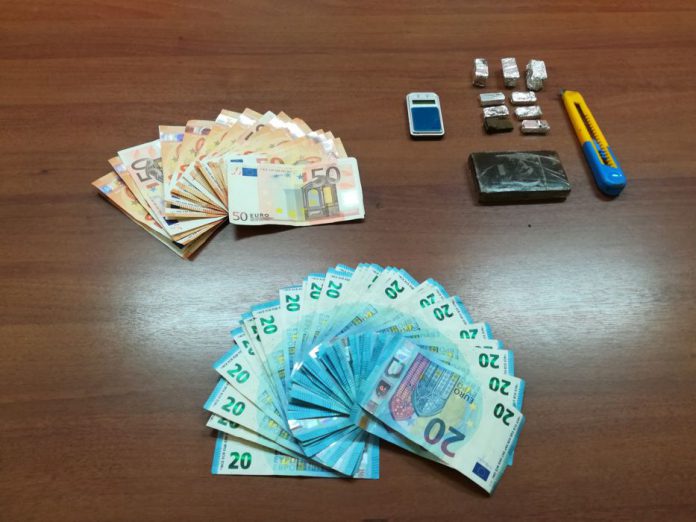 Palma di Montechiaro, arresto pusher 30enne