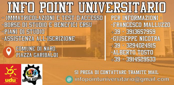 Infopoint universitario Naro