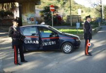 Posto di controllo carabinieri Taormina