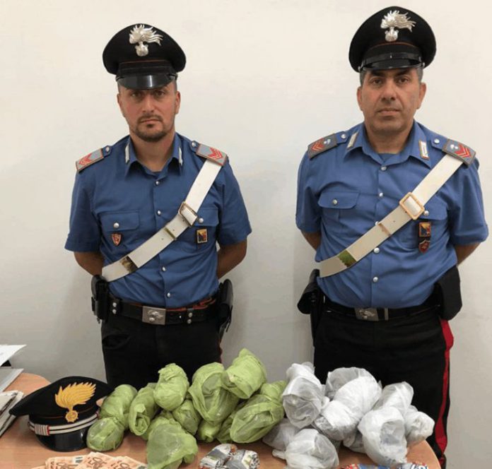 Droga, arresto Partinico