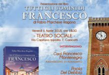 Canicattì, oggi al teatro sociale presentazione del libro “Tutti gli uomini di Francesco”