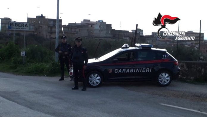 Ribera, arrestato per furto auto