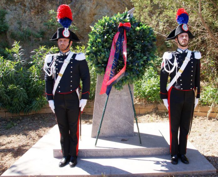Commemorazione carabiniere Orazio Costantino