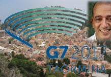 Lo chef licatese, Pino Cuttaia, , al G7 di Taormina